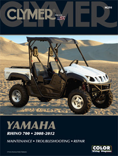 Clymer Repair Manual Yam Rhino 700 '08-12