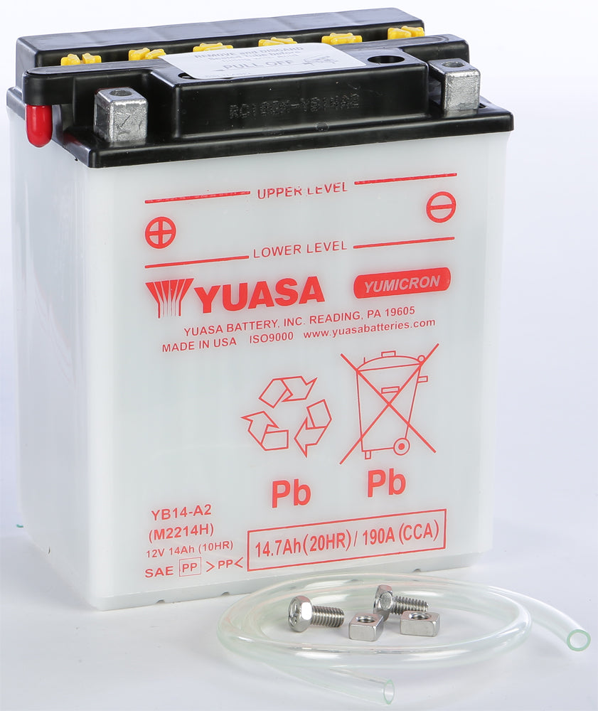 Yuasa Battery Yb14-A2 Conventional