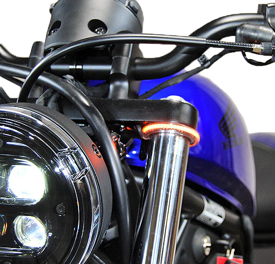 New Rage Cycles Front Led Turn Signals Hon • #565-0231