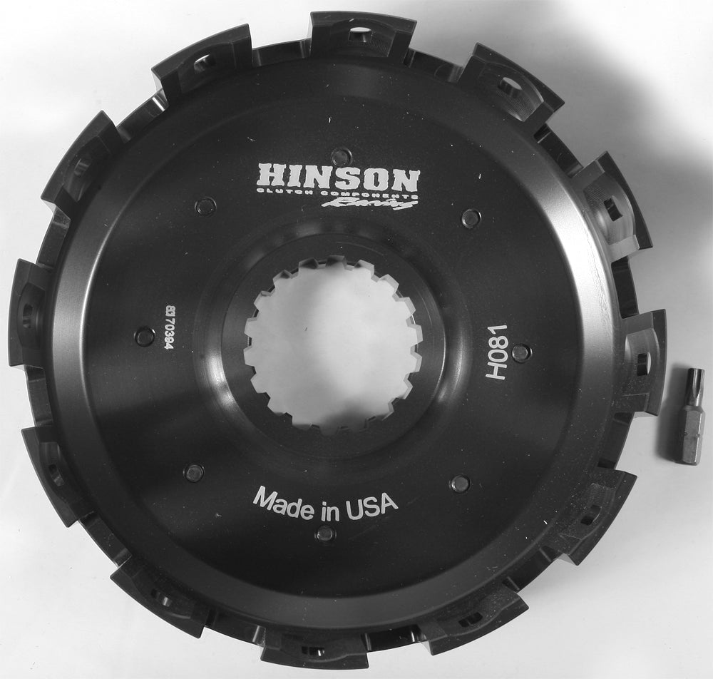 Hinson Billet Clutch Basket Hon • #151-0007