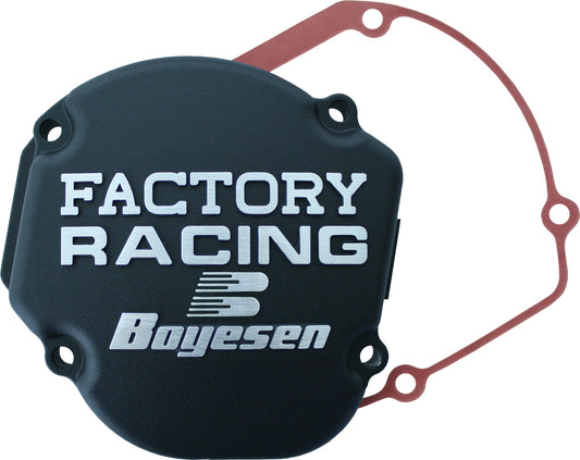 Boyesen Factory Racing Ignition Cover Black • #59-7405B