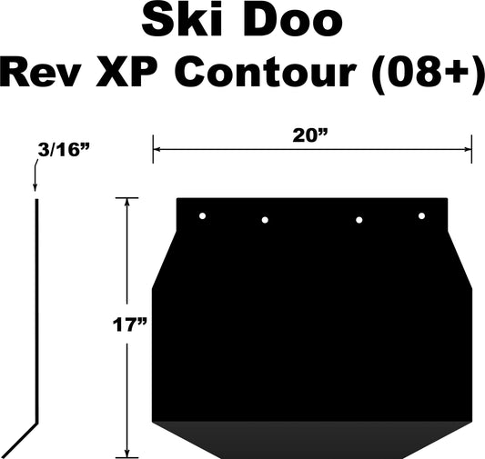 Pdp Snowflap  Ski Doo Rev Xp 2008+