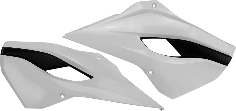 Acerbis Radiator Shrouds White • #23934-10002
