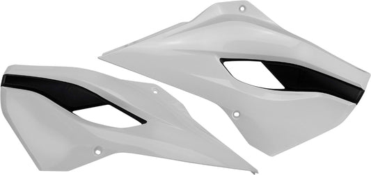 Acerbis Radiator Shrouds White • #23934-10002