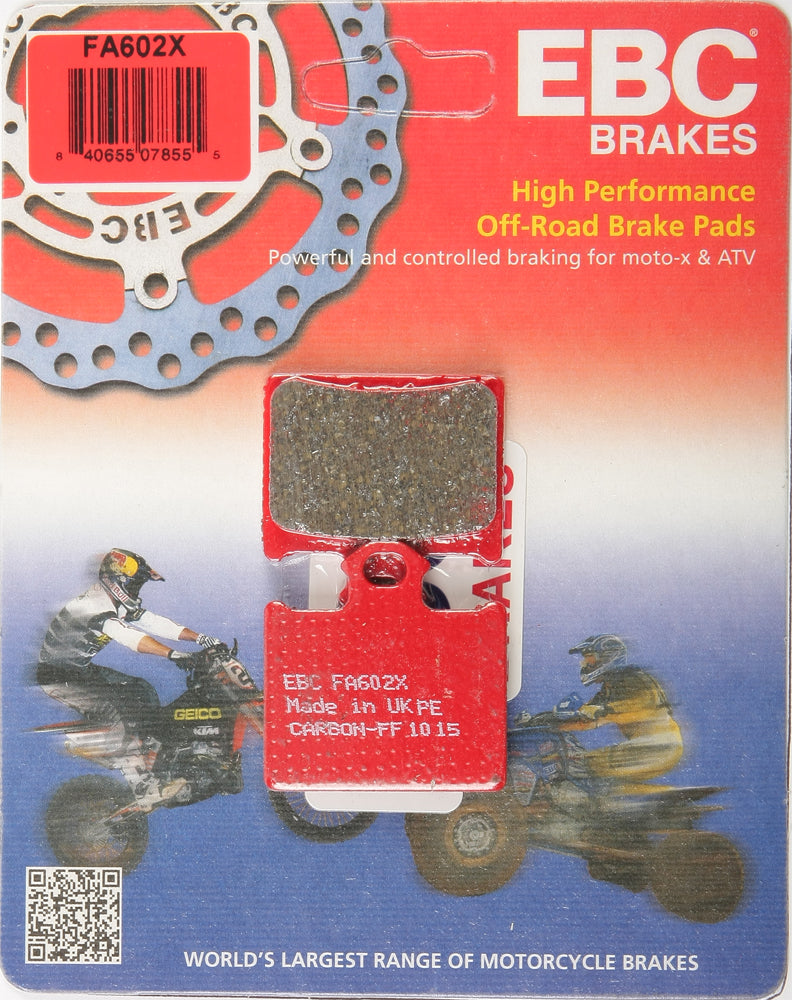 Ebc Brake Pads Fa602X Carbon X Series