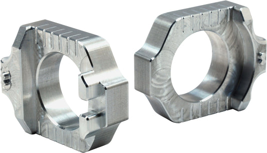 Works Axle Blocks Elite Yam Silver • #66-17325