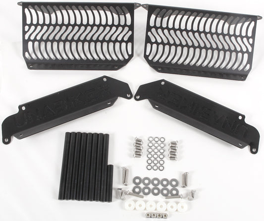 Unabiker Radiator Guard (Black) • #668-5076