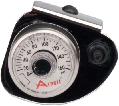 Arnott Pressure Gauge & Bracket W/Toggle Switch