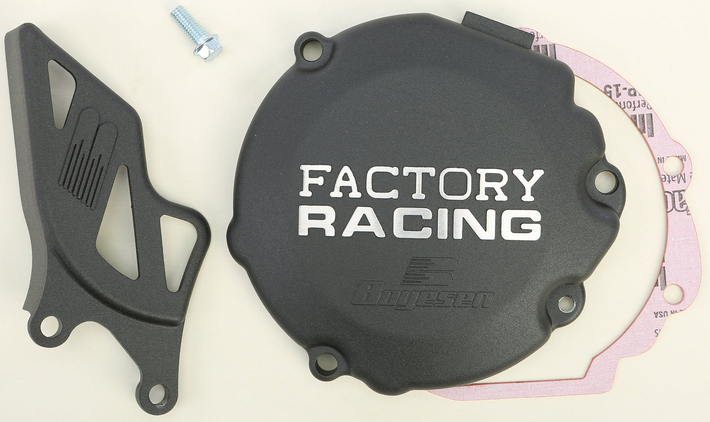 Boyesen Factory Racing Ignition Cover Black • #59-7420B