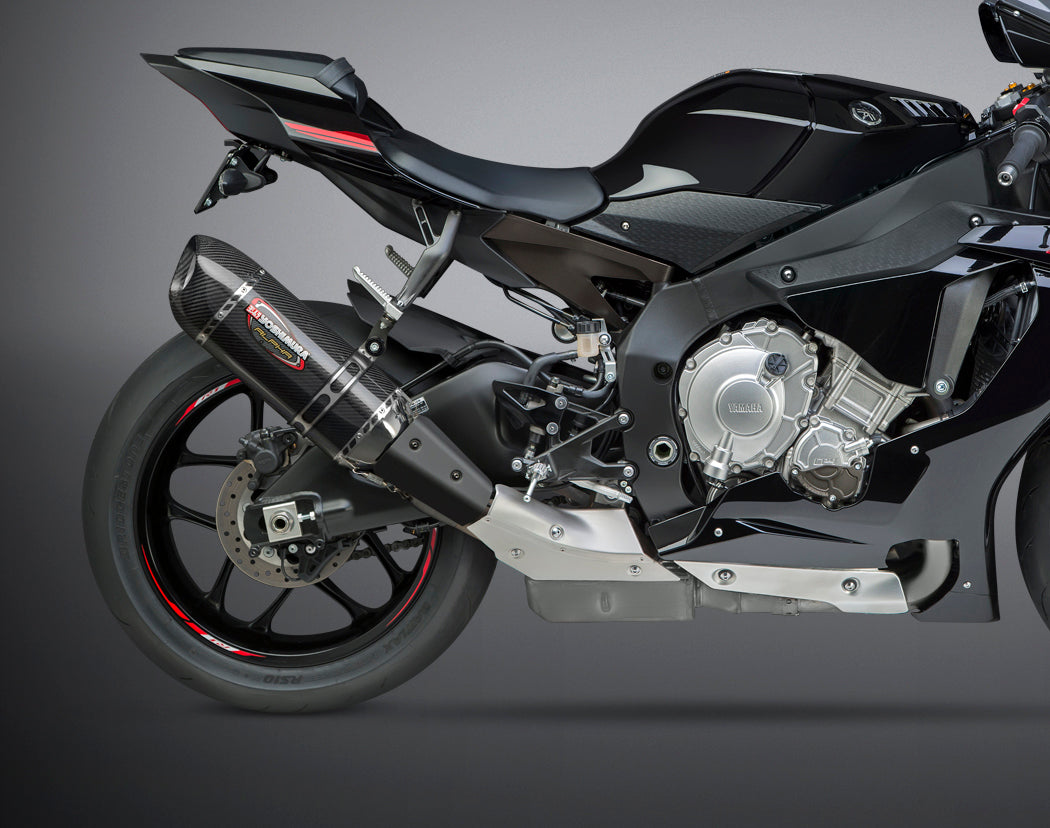Yoshimura Exhaust Signature Alpha Slip-On Ss-Cf-Cf • #960-1559
