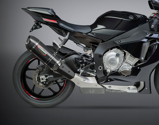 Yoshimura Exhaust Signature Alpha Slip-On Ss-Cf-Cf • #960-1559