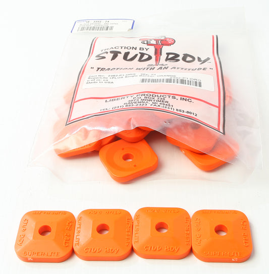 Stud Boy Super-Lite Plus Backers Orange 24/Pk