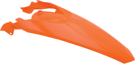 Acerbis Rear Fender W/Taillight Tab Orange • #22503-80237