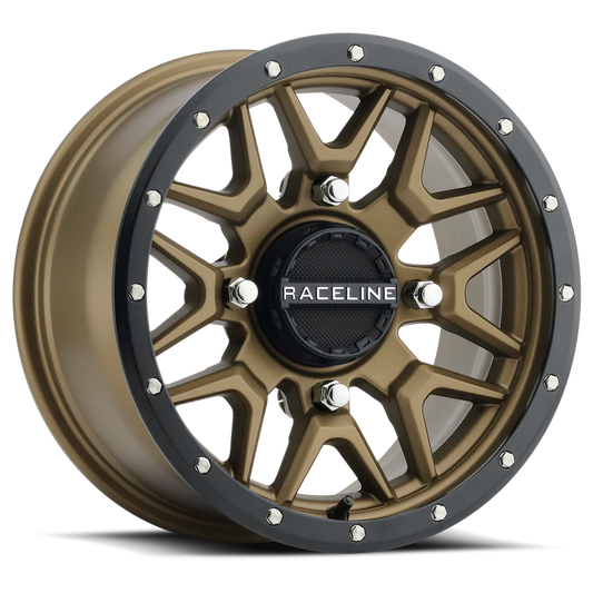 Raceline Krank Wheel 14X7 4/156 6+1 (+38Mm) Blk/Bronze