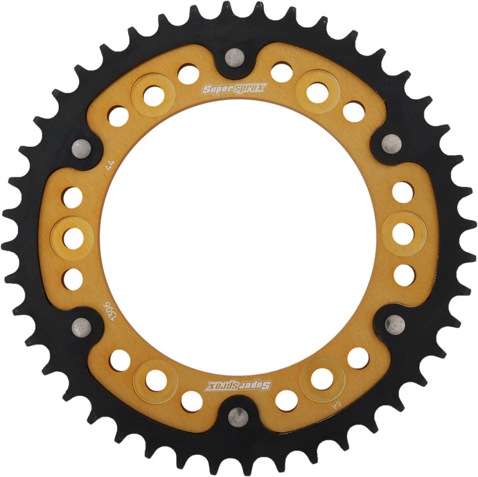 Supersprox Rear Stealth Sprocket Alu/Stl 44T-530 Gld Hon