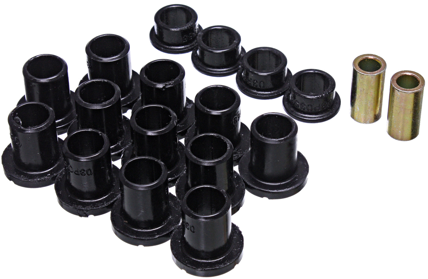 Energy Susp. Control Arm Bushings Front Black Pol • #770-7009G