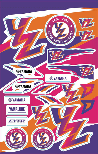 D-Cor Yamaha Decal Sheet