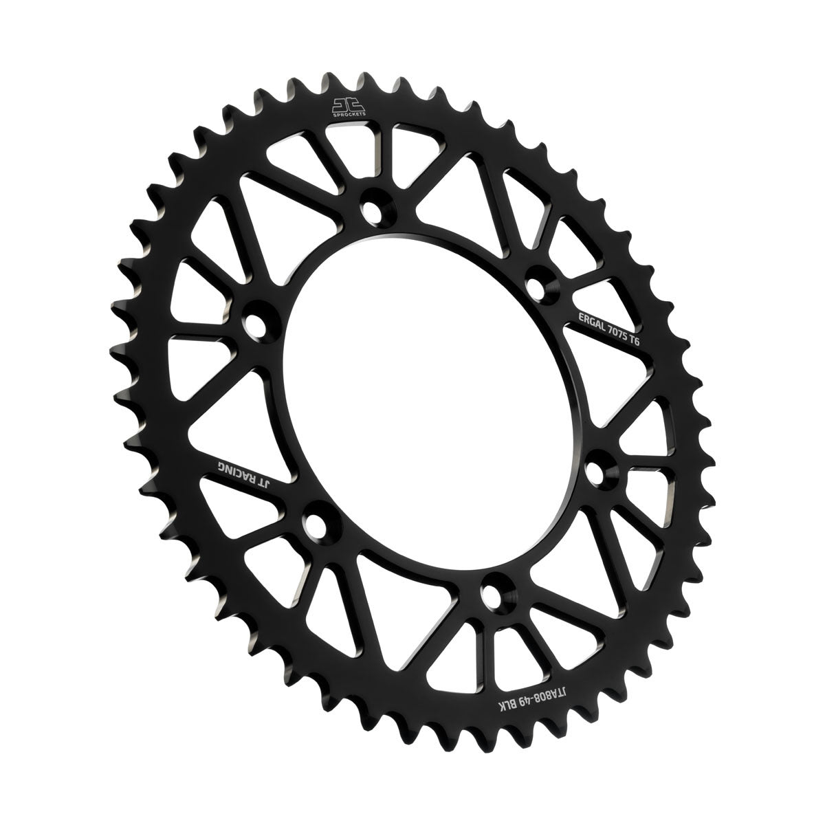 Jt Rear Racelite Sprocket Alum 49T-520 Blk Kaw/Suz • #554-80849BK