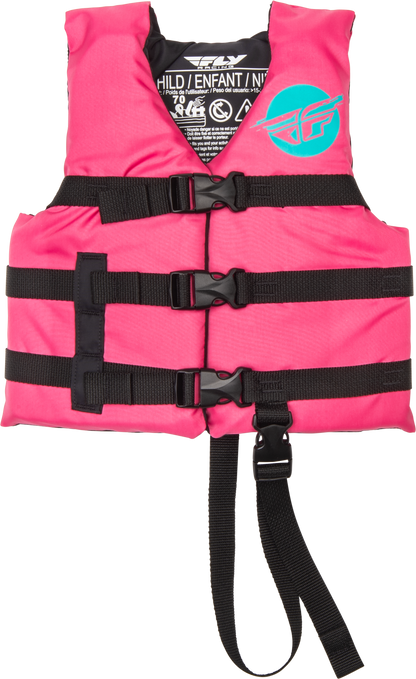 Fly Racing Child Nylon Floatation Vest