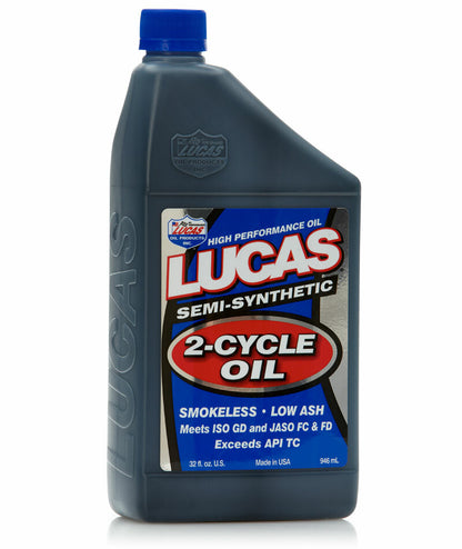 Lucas Semi-Synthetic 2-Cycle Oil