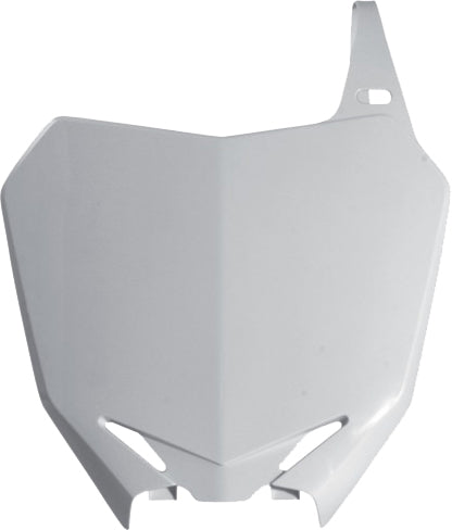 Acerbis Front Number Plate White • #21136-30002