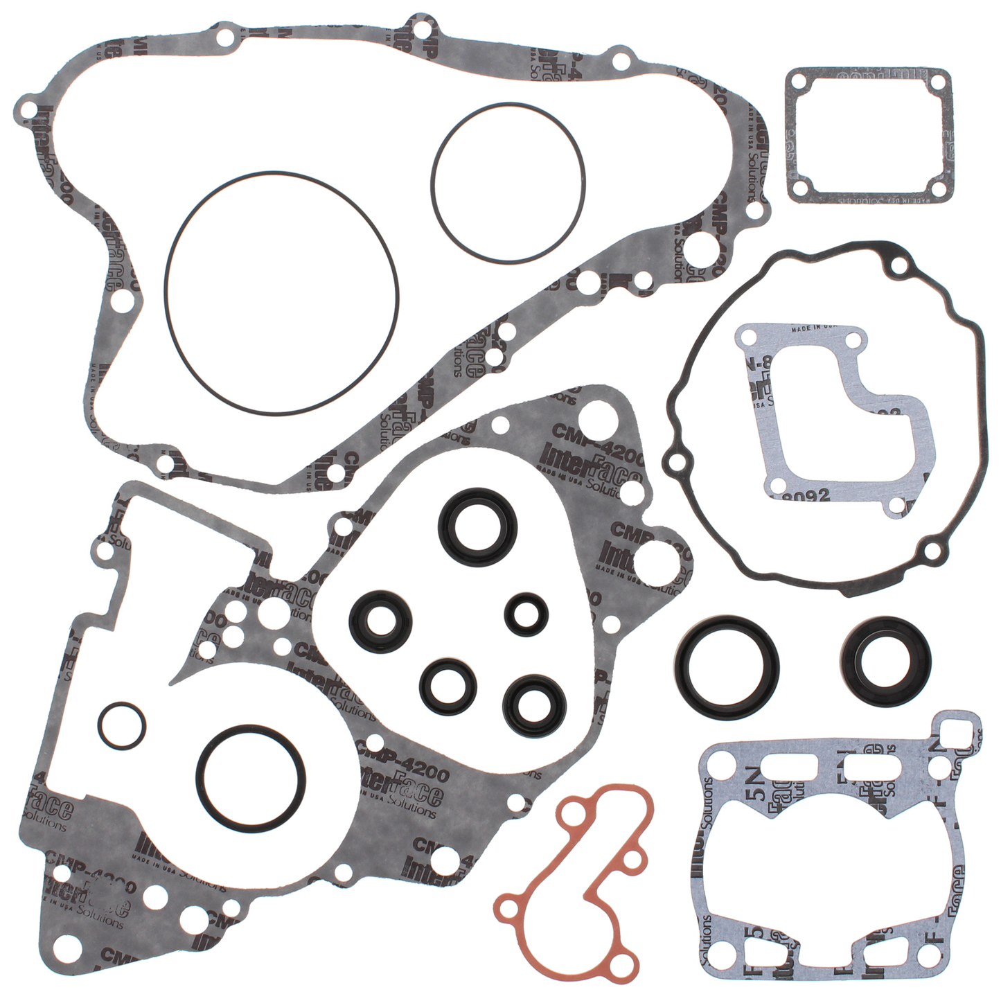 Vertex Complete Gasket Set With Oil Seals • #681-1505