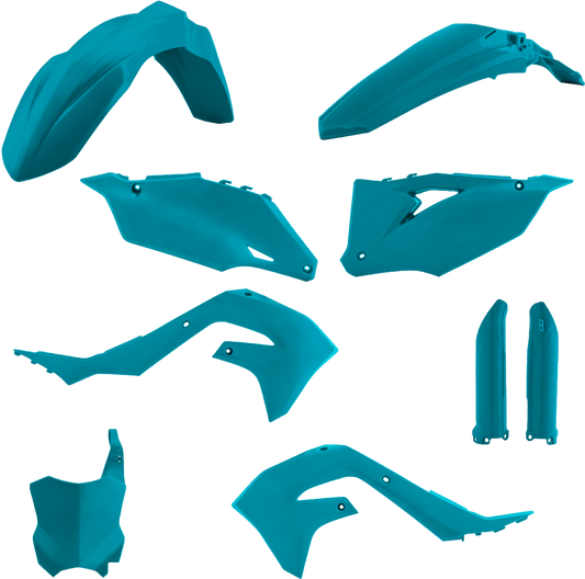 Acerbis Full Plastic Kit Kaw Teal Metallic