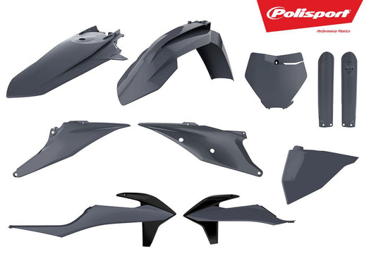 Polisport Plastic Body Kit Nardo Grey • #64-90814