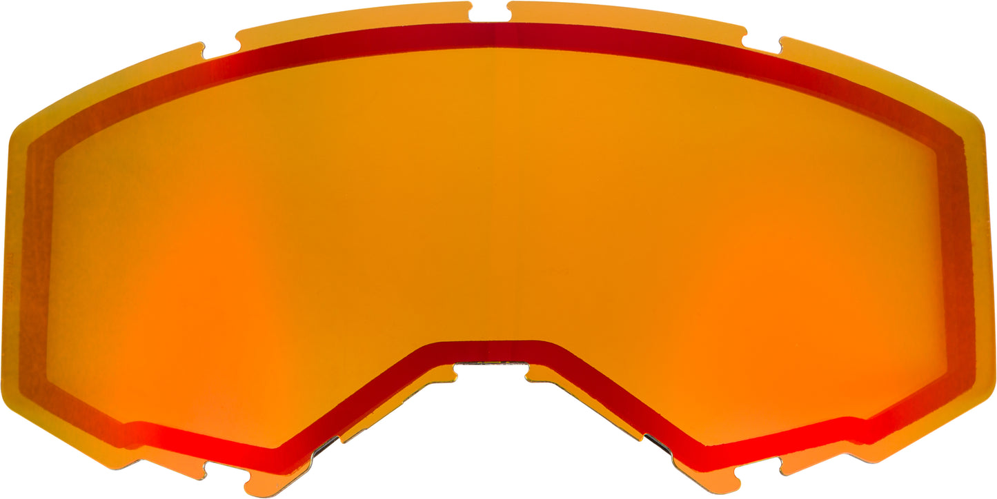 Fly Racing Goggle Dual Lens w/o Vents