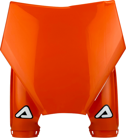 Acerbis Front Number Plate Ktm Orange