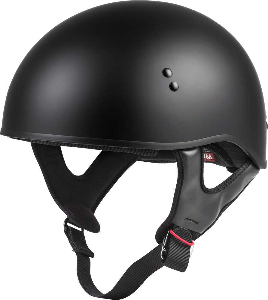 GMAX HH-45 HALF HELMET NAKED MATTE BLACK SM