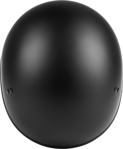 GMAX HH-45 HALF HELMET NAKED MATTE BLACK SM
