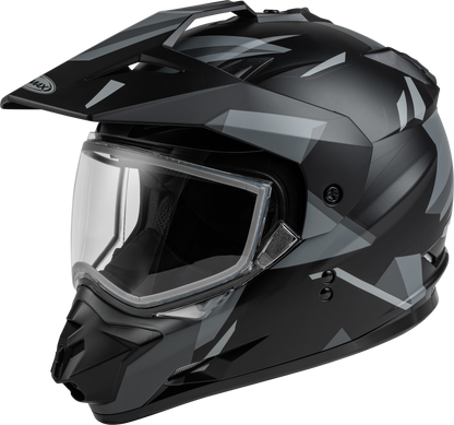GMAX GM-11S RIPCORD ADVENTURE SNOW HELMET MATTE BLACK/GREY XL