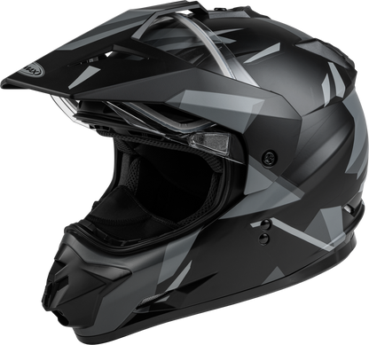 GMAX GM-11S RIPCORD ADVENTURE SNOW HELMET MATTE BLACK/GREY XL