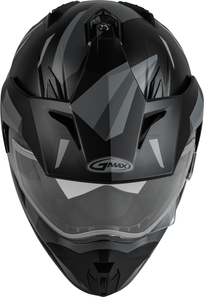 GMAX GM-11S RIPCORD ADVENTURE SNOW HELMET MATTE BLACK/GREY XL