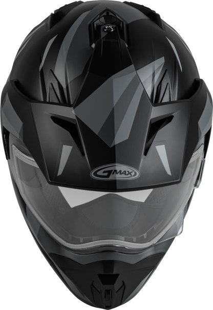 GMAX GM-11S RIPCORD ADVENTURE SNOW HELMET MATTE BLACK/GREY XL