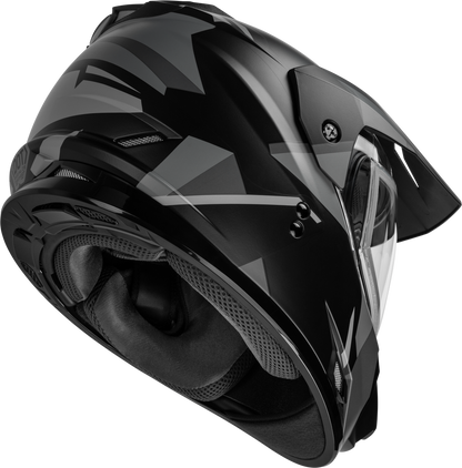 GMAX GM-11S RIPCORD ADVENTURE SNOW HELMET MATTE BLACK/GREY XL