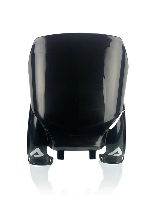 Acerbis Raptor Front Number Plate Black Yam