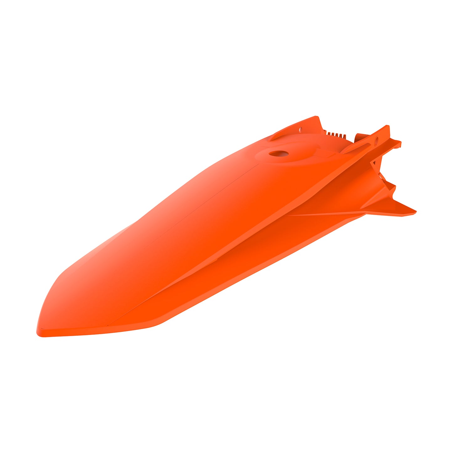 Polisport Rear Fender Orange Ktm • #64-05207