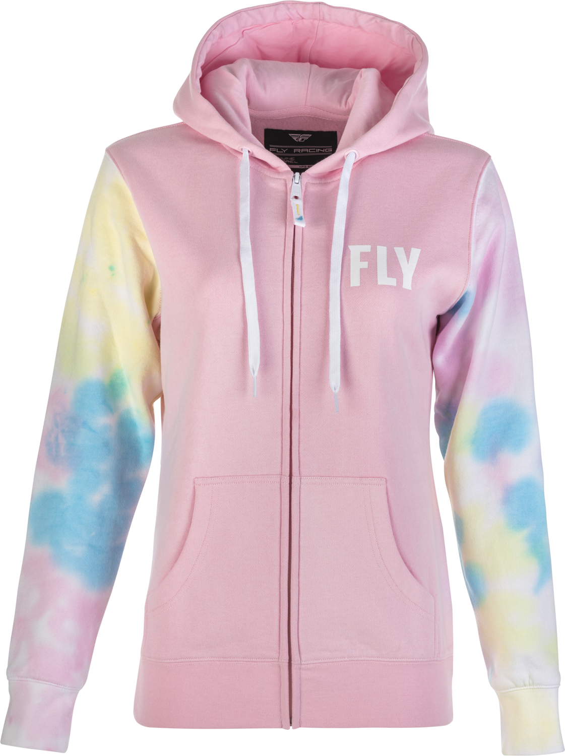 Fly Racing Women's Tie-Die Zip Up Hoodie