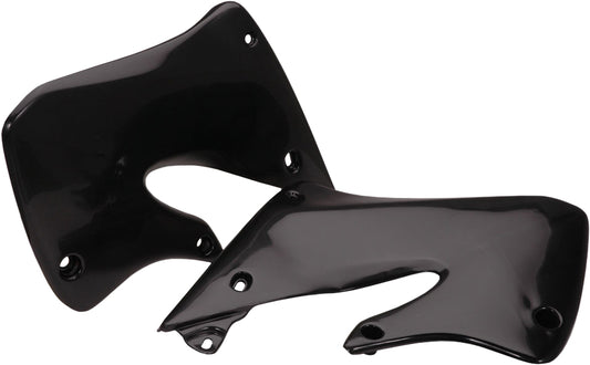 Acerbis Radiator Shrouds Black • #1591-3805