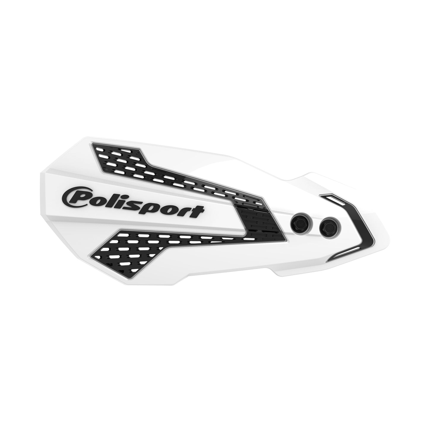 Polisport Mx Flow Handguards White/Black • #64-8308202