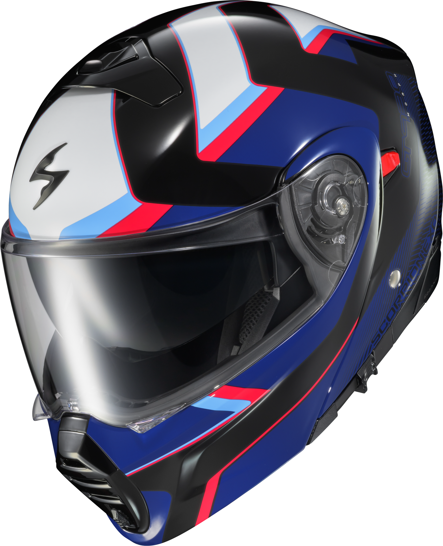 Scorpion Exo Exo-Gt930 Transformer Helmet Morph Blue/Red Sm