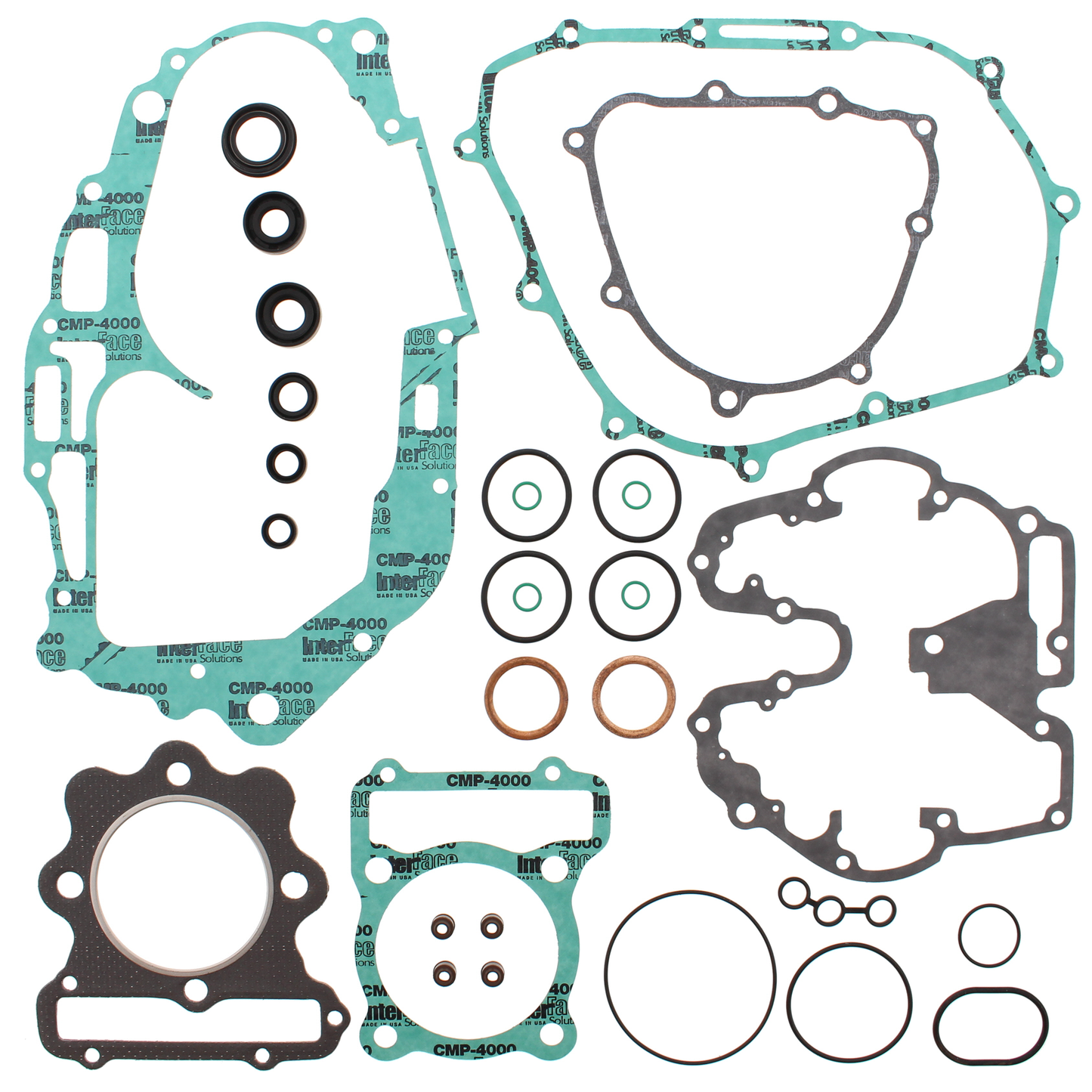 Vertex Complete Gasket Set With Oil Seals • #681-1263