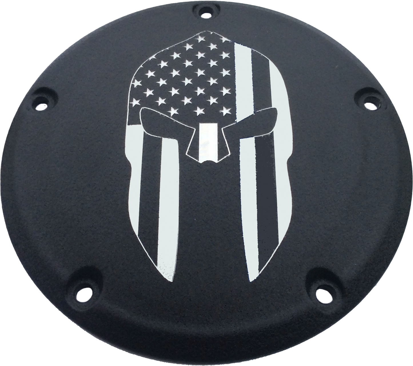 Custom Engraving 7   Tc Derby Cover Spartain Black