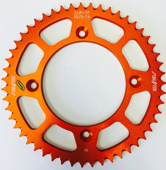 Sunstar Rear Sprocket Aluminum 51T-428 Org Husq/Ktm