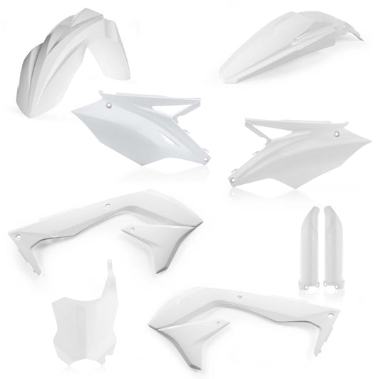 Acerbis Full Plastic Kit White • #24495-70002