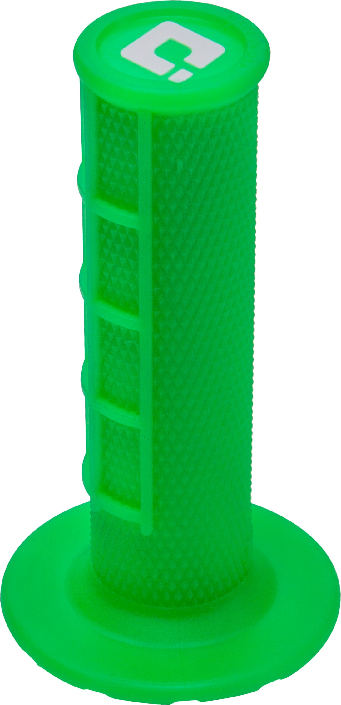 Odi Half Waffle Lock-On Grip Neon Green