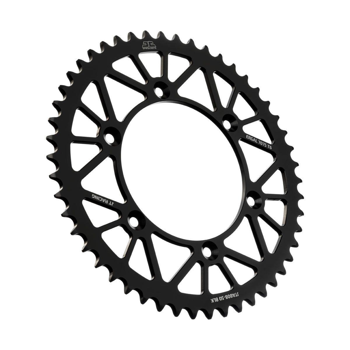 Jt Rear Racelite Sprocket Alum 50T-520 Blk Kaw/Suz • #554-80850BK