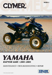 Clymer Repair Manual Yam Raptor